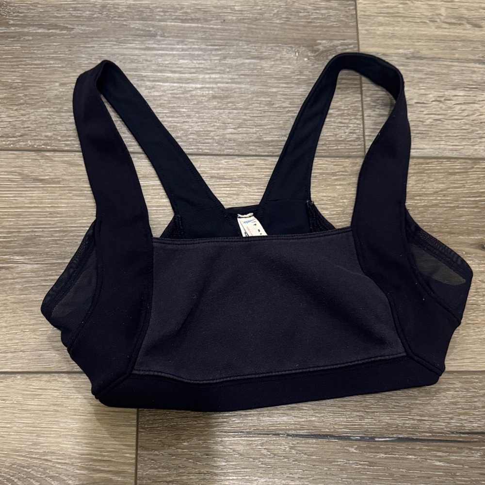 Free People Movement Black Sports Bra
